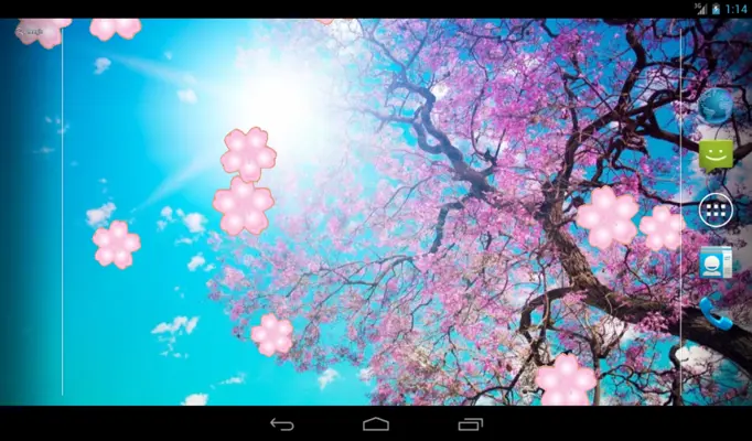 Japanese Sakura Garden android App screenshot 0