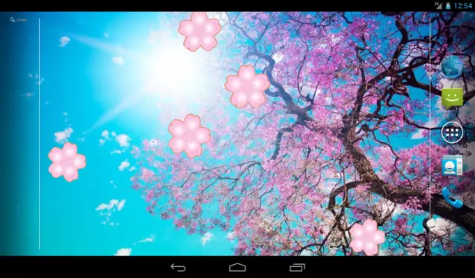 Japanese Sakura Garden android App screenshot 1